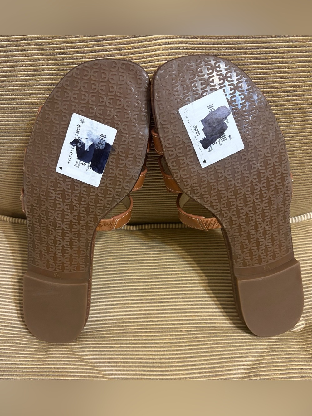 🔥NWT Sam Edelman Bay Slide Sandal in Saddle Brown - Size 8.5 - Picture 9 of 15